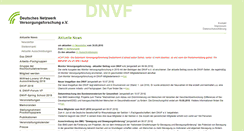 Desktop Screenshot of netzwerk-versorgungsforschung.de